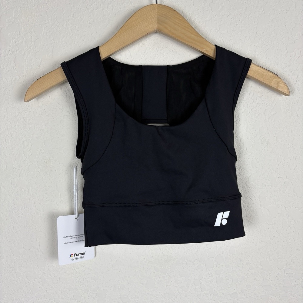 Forme Revive Posture Correcting Bra Size S Black Swift Shoulder Support NWT - Picture 5 of 9